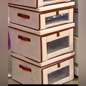 Storage Smith 3 piece collapsible Set Beige NTW